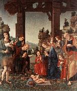 LORENZO DI CREDI, Adoration of the Shepherds sf